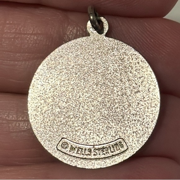 1971 WELLS Sterling Silver Class of ‘71 1971 Charm For Bracelet Vintage - Picture 2 of 3
